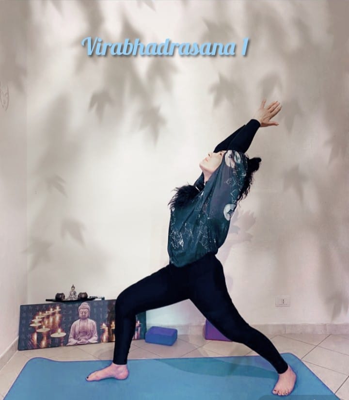 Virabhadrasana 1